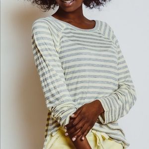 Pj Salvage long sleeve lounge shirt NWT